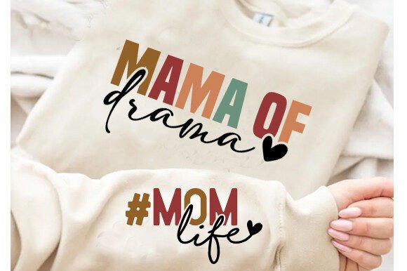 Mom Life SVG, Hashtag Mom Life SVG Graphics and T-Shirt Designs