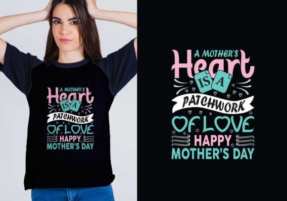 Mom T-shirt Deisign Mother s Day Graphics and T-Shirt Designs