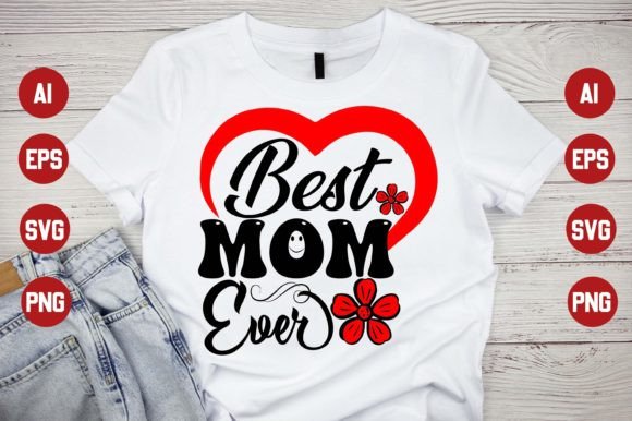 Mother s Day Sublimation T-shirt Design Graphics