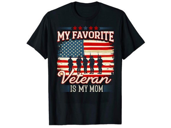 My Favorite Veteran is T- Shirt Design Graphics Review