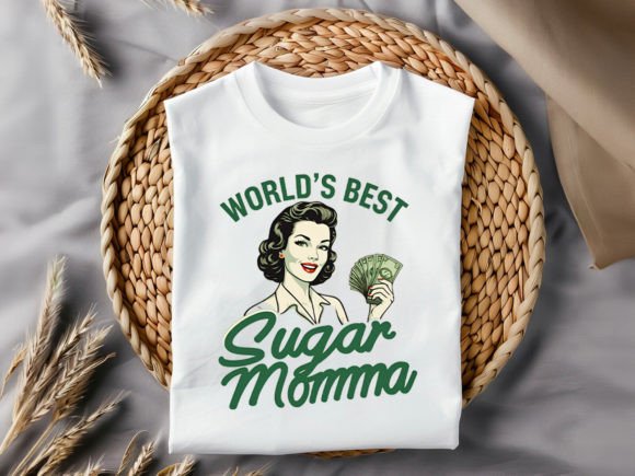 World s Best Sugar Mamma T-Shirt Design Graphics